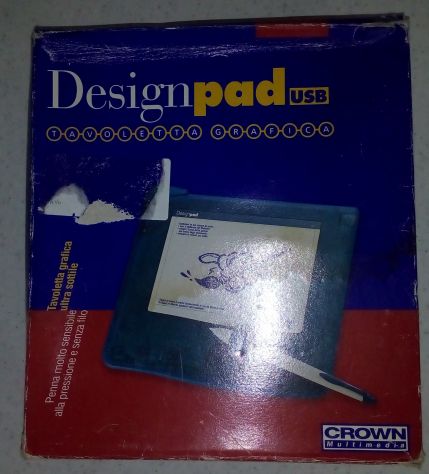 Tavoletta Grafica USB Crown per pc o atri dispositivi completa di tutto auto-ist - Foto 3