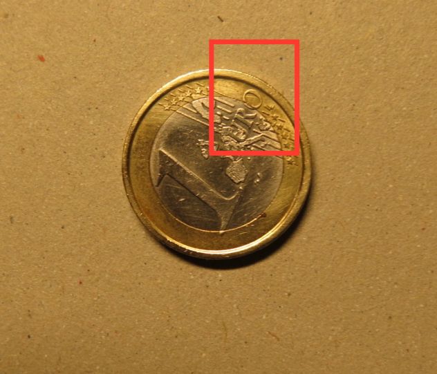 1 EURO ITALIA DEL 2002 CON DIFETTO DI CONIO - - Foto 2