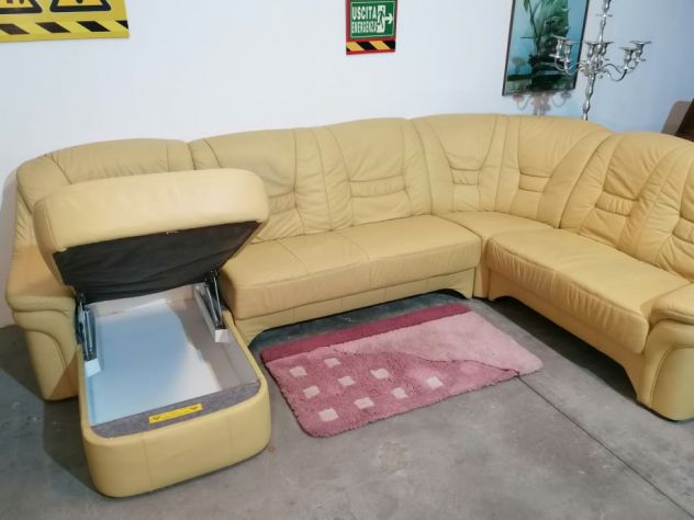 AMPIO divano angolare in pelle ! CONSEGNA ! - Foto 9