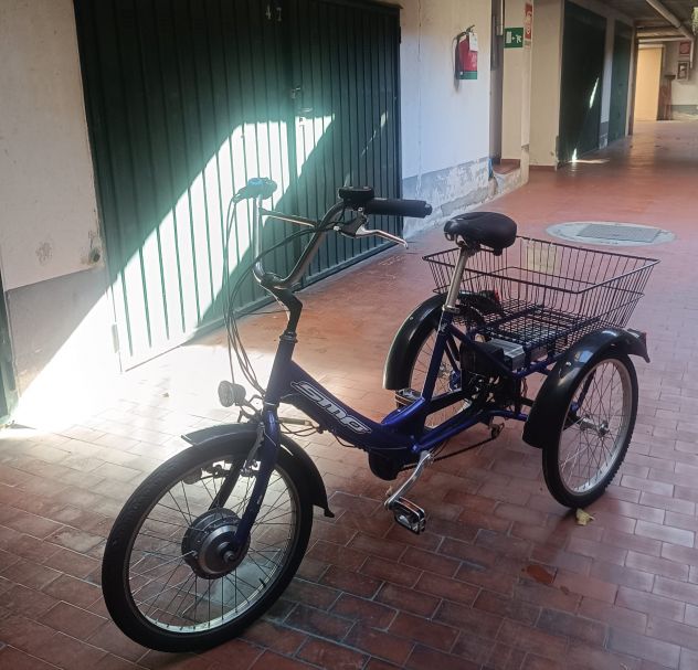 Vendo bicicletta a tre ruote con pedalata assistita - Foto 5