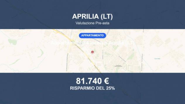 Immobile in asta di 64 m² in vendita a Aprilia