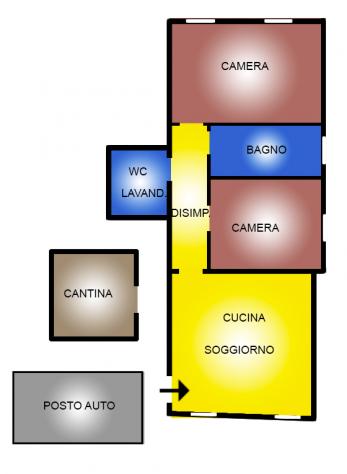 Bilocale in vendita a San Giorgio delle Pertiche