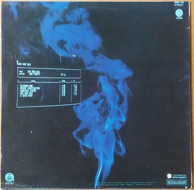 DIRE STRAITS -Love Over Gold- LP 1982 - Foto 2