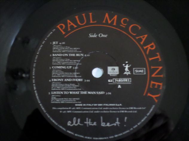PAUL McCARTNEY - All The Best ! - 2 x LP / 33 giri 1987 EMI Italy - Foto 4