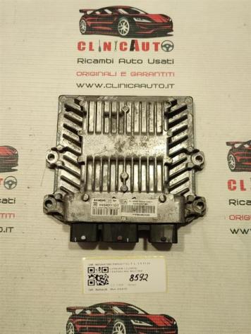 CENTRALINA MOTORE CITROEN C2 1° Serie 9653447380 5WS40111C-T DV4TD diesel 1398 (0305)