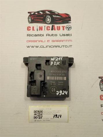 CENTRALINA PORTA POSTERIORE DX MERCEDES Classe E Berlina W211 2118201626 (0207)