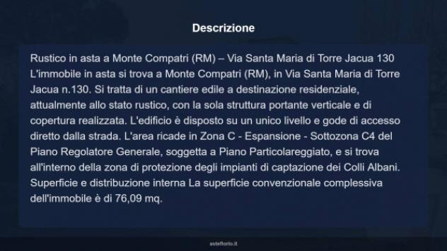 Immobile in asta di 76 m² in vendita a Monte Compatri - Foto 18