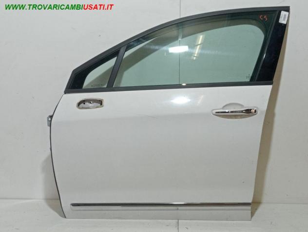 PORTA ANT. SX BIANCA CON AL / SE MOD. CROMATO 999-U1562118 Carrozzeria Lamierati esterni Porte Porta ant. sx. CITROEN - C5 - 2008 2010, CITROEN -