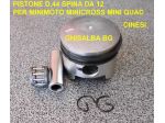 Pistone D 44 per minimoto minicross quad atv cinese