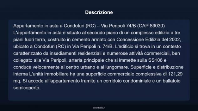 Immobile in asta di 121 m² con più di 5 locali in vendita a Condofuri - Foto 4