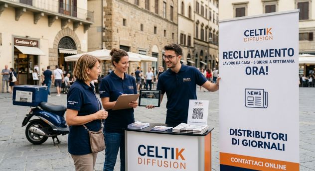 Opportunità di lavoro a domicilio diventa Distributore di giornali