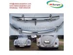 VW Beetle European style (1955-1972) bumpers by stainless steel