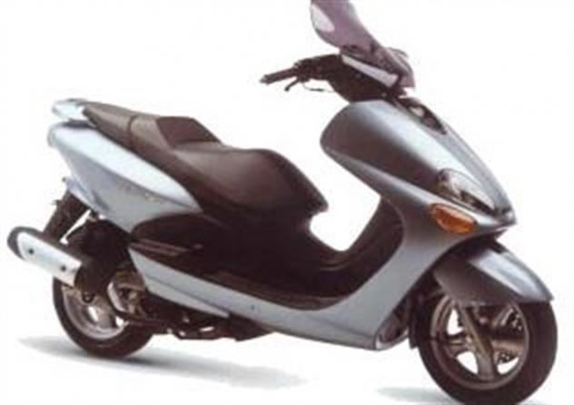 YAMAHA MAJESTY YP 125 PARAFANGO RUOTA ANTERIORE - PICCOLE CREPE SU ATTACCO 1998 - Foto 9