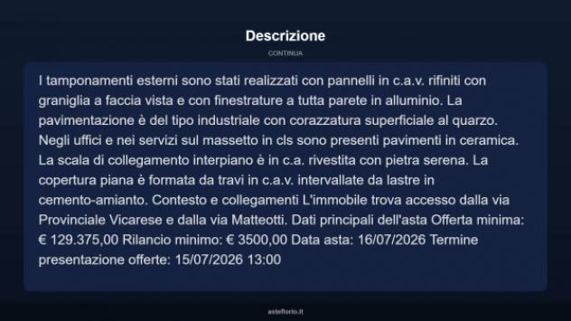 Immobile in asta di 605 m² in vendita a Vicopisano - Foto 4
