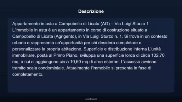 Immobile in asta di 102 m² in vendita a Campobello di Licata - Foto 3