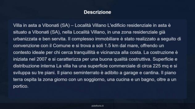Immobile in asta di 225 m² con più di 5 locali e box auto in vendita a Vibonati - Foto 14