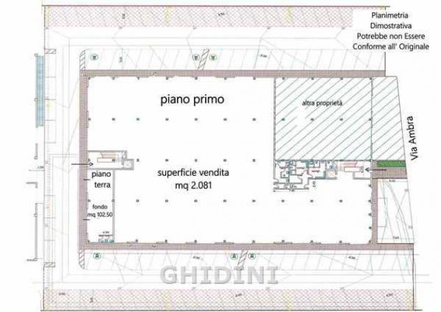 UFFICIO di 2 vani e di 1000 mq (GROSSETO - AURELIA NORD) rif. 2313.324M - Foto 3