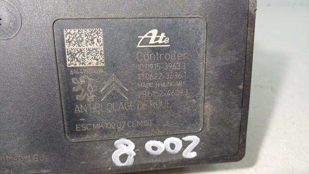 CENTRALINA ABS PEUGEOT 2008 1° Serie 1611746880 DV4C-8HR-8H01 diesel 1398 (13) - Foto 2