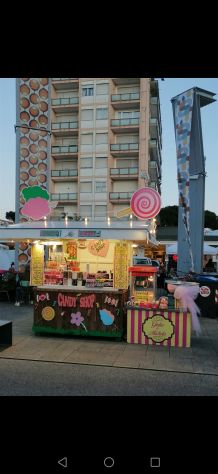 Chiosco i food con rimorchio