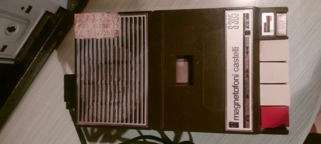 Registratore a cassette Magnetofono castelli S305 - Foto 3
