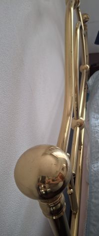 Vendo testiera vintage in ottone - Foto 4