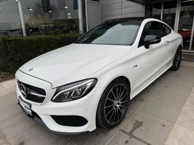 Mercedes-Benz Classe C C 43 4M AMG Coupé | TETTO, 19'', SCARICO AMG, PACK NIGHT, PROMO AZZURRA