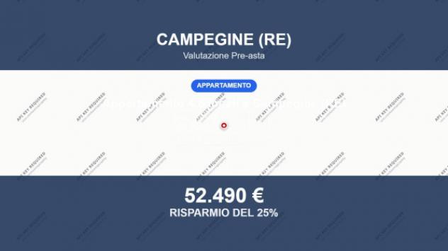 Immobile in asta di 92 m², box auto in vendita a Campegine