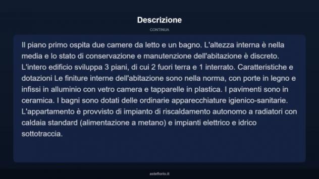 Immobile in asta di 126 m², box auto in vendita a Sefro - Foto 17