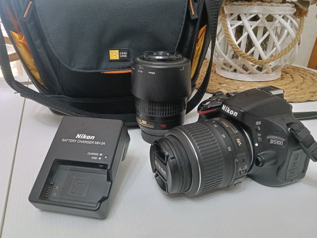 Nikon D5100 con tre obiettivi e borsa. Come nuova nuova! - Foto 8