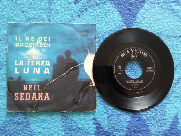 Vecchi 45giri musica artisti anni '60 LOTTO 4