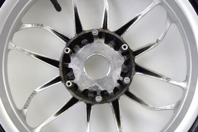 PIAGGIO MEDLEY 125 CERCHIO RUOTA POSTERIORE 14X2.50 16 - 19 REAR WHEEL VITI DISCO DA RIMUOVERE - Foto 5