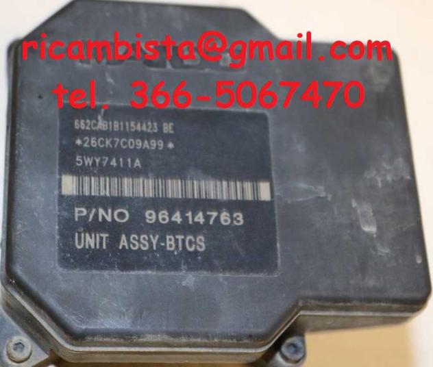 96411763 5WY7411A Chevrolet Epica gruppo ABS pompa
