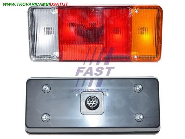 FANALE POSTERIORE IVECO DAILY 00 DX TRUCK 5-PIN FT86336 Parti elettriche  Fanaleria  Fanali  Fanale post. sx. IVECO - DAILY - 2000  2006, IVECO - DAIL