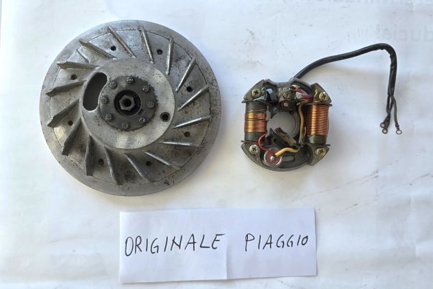 VOLANO COMPLETO ORIGINALE VESPA 50 N – R – SPECIAL