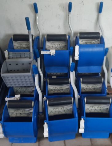 Strizzatore a rullo, molla per carrello mop