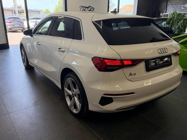AUDI A3 SPORTBACK 30 TDI 2.0 116CV S-TRONIC NAVI CRUISE CAM ANNO 2023 - Foto 6