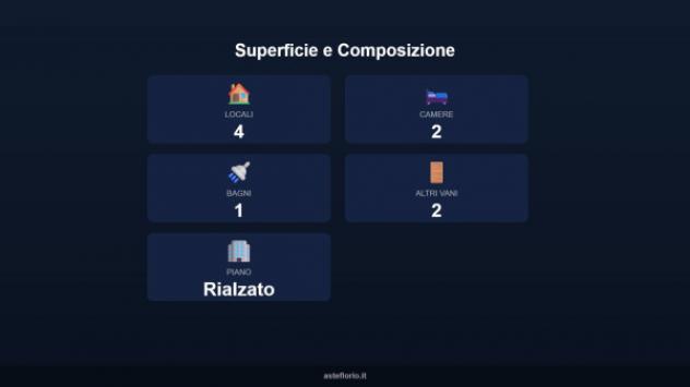 Immobile in asta di 85 m² in vendita a Carosino - Foto 3