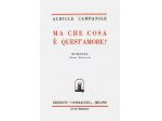 Ma che cos’è questo amore? - Campanile