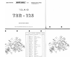 Catalogo ricambi piccolo Telaio Garelli TSR 125 5v GR