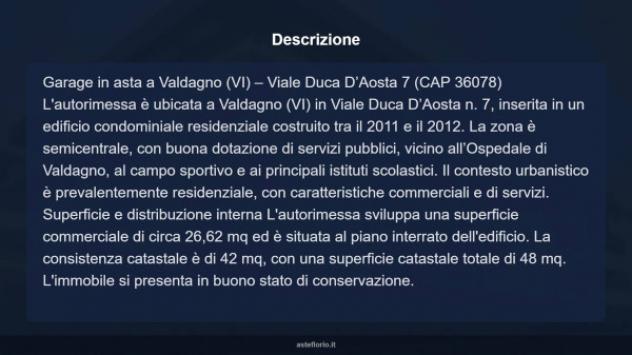 Immobile in asta di 48 m² in vendita a Valdagno - Foto 9
