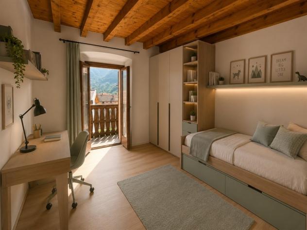 Trilocale ristrutturato con balcone nel cuore di Zogno -- Poscante - Foto 5