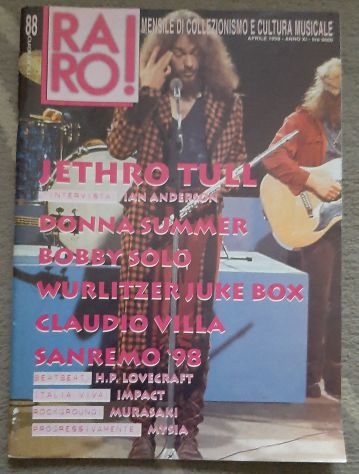 Rivista musicale "RARO!" - Annata Completa 1998 (11 numeri) - Foto 4