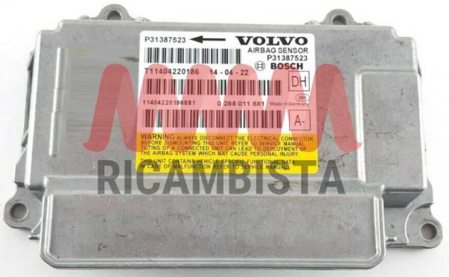 0285011881 Volvo S60 centralina airbag - Foto 2