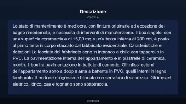 Immobile in asta di 80 m², box auto in vendita a Oggiona con Santo Stefano - Foto 13
