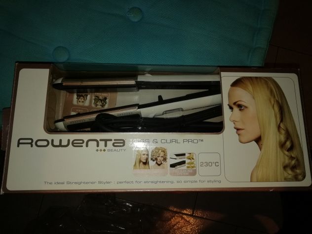 Piastra per capelli rowenta