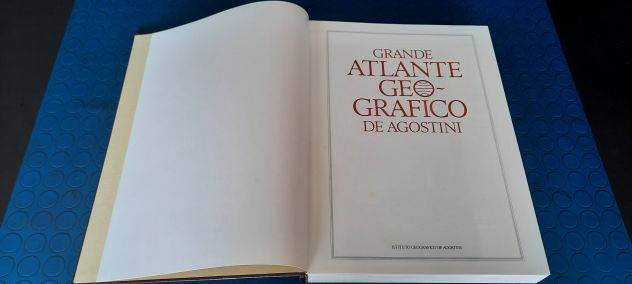 GRANDE ATLANTE GEOGRAFICO DE AGOSTINI COPERTINA MARRONE DELLA ENCICLOPEDIA GEDEA - Foto 8