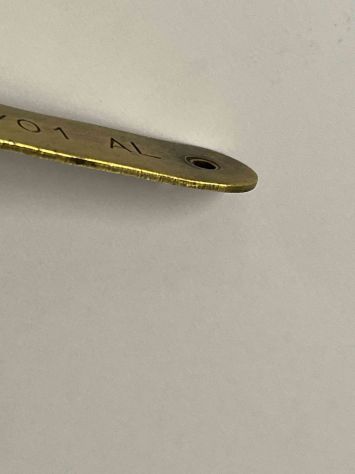 Pfaff 34 targhetta modello ottone - Foto 6