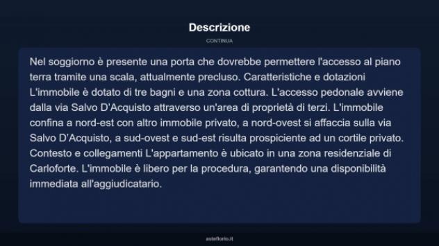 Immobile in asta di 150 m² con più di 5 locali in vendita a Carloforte - Foto 5