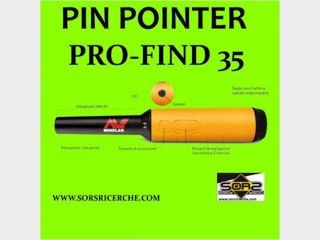 PINPOINTER PRO FIND 35 MINELAB Minelab Nuovo