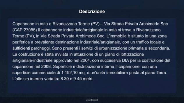 Immobile in asta di 1192 m² in vendita a Rivanazzano Terme - Foto 6